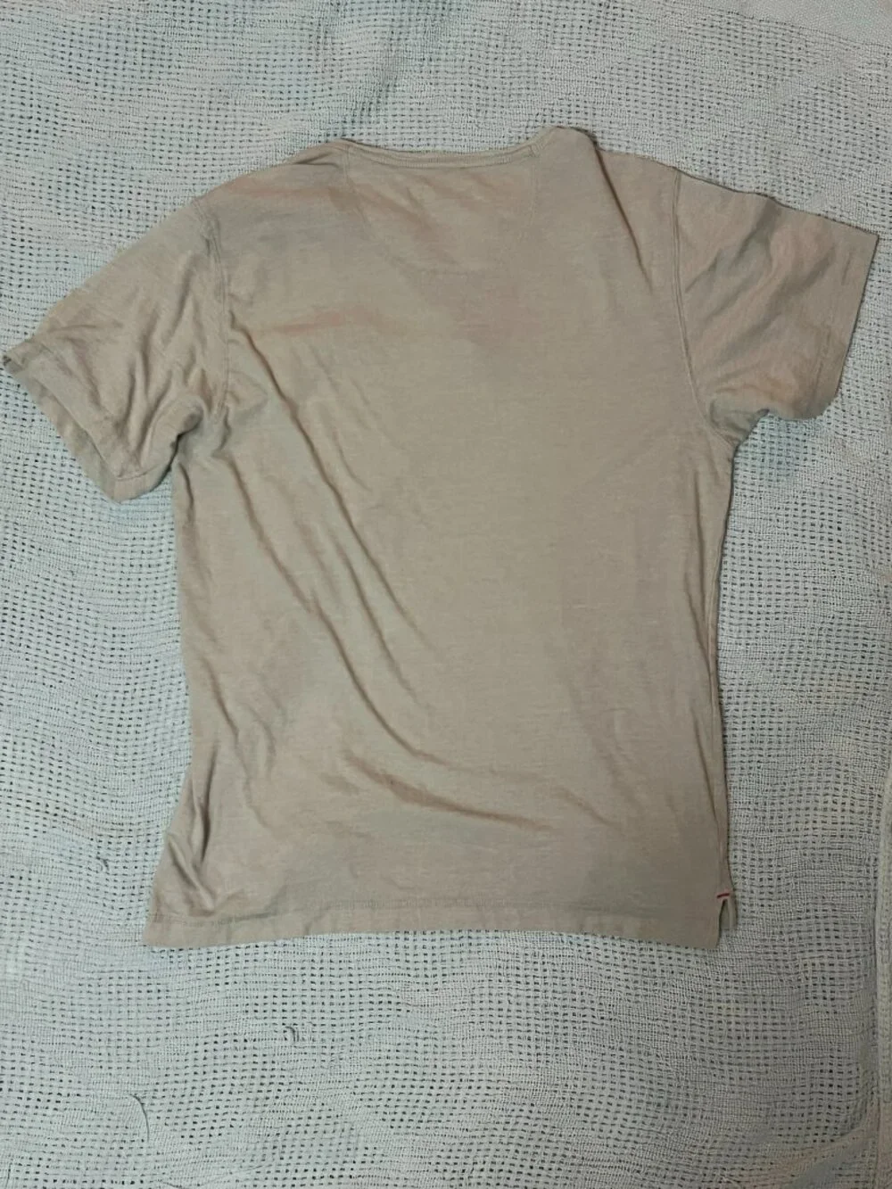 Five Four Short Sleeve Three Botton Henley Shirt - Large